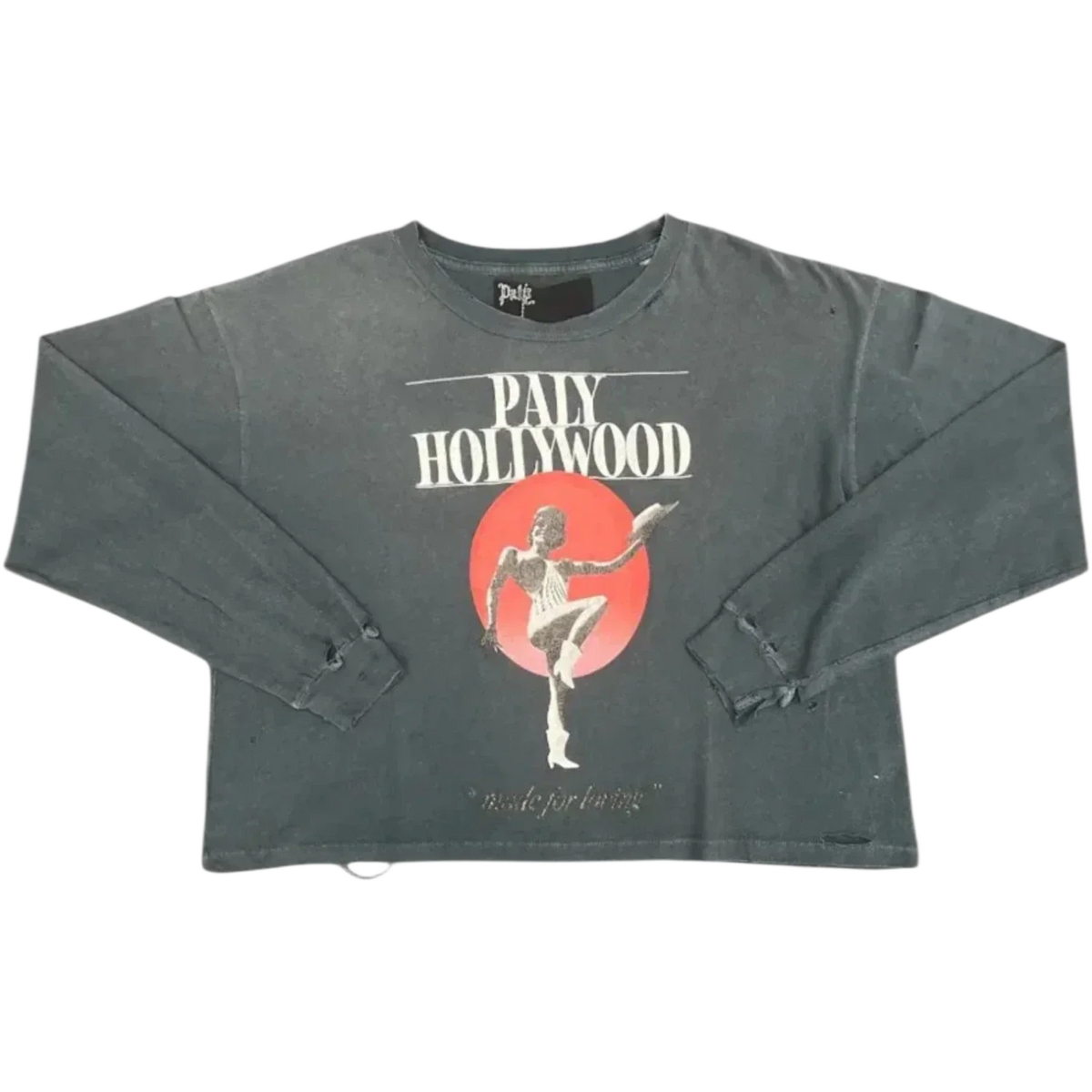 Paly Hollywood Myra Breckenridge L/S Tee Vintage Black