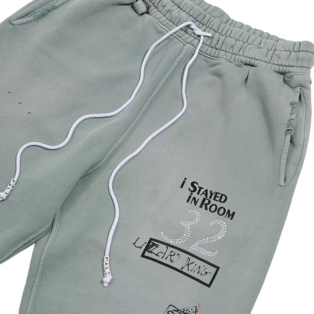 Paly Hollywood Alta Cienega Sweatpant Green