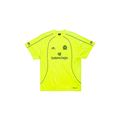 Balenciaga Men's Yellow Paris Soccer T-shirt Oversized