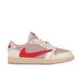 Jordan 1 Retro Low OG SP Travis Scott Sail Tropical Pink (PS)