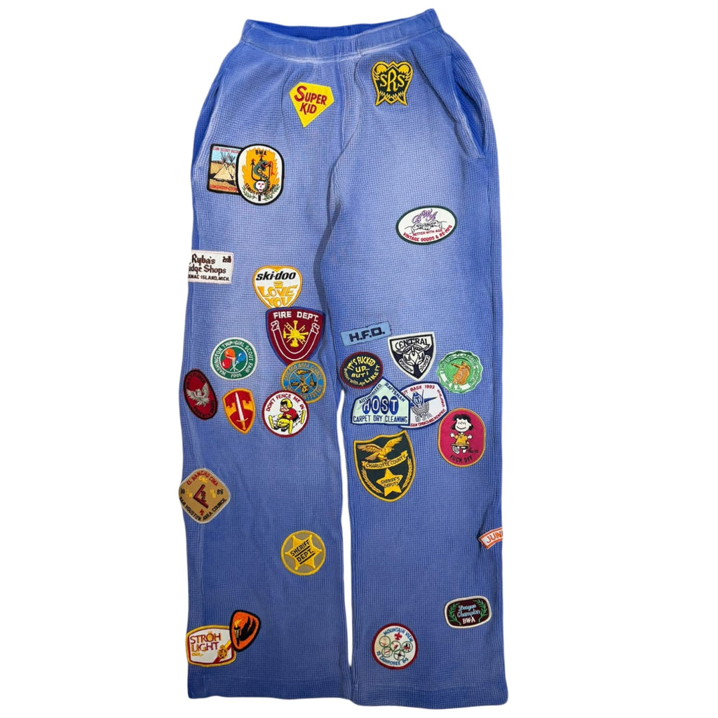 Better With Age Gentlemen's Waffle Sweatpant Blue #3