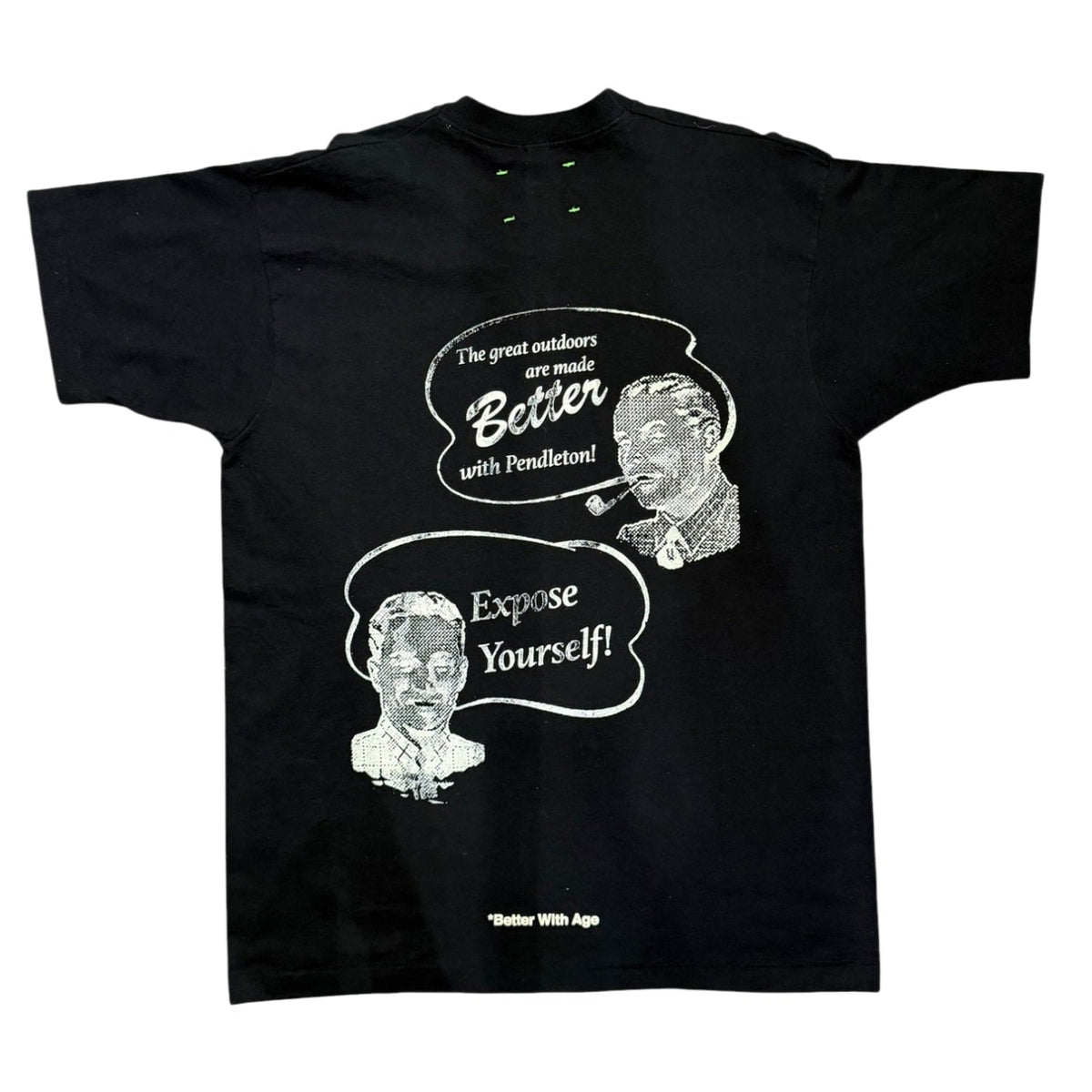 Better With Age Novel Vintage Tee Black
