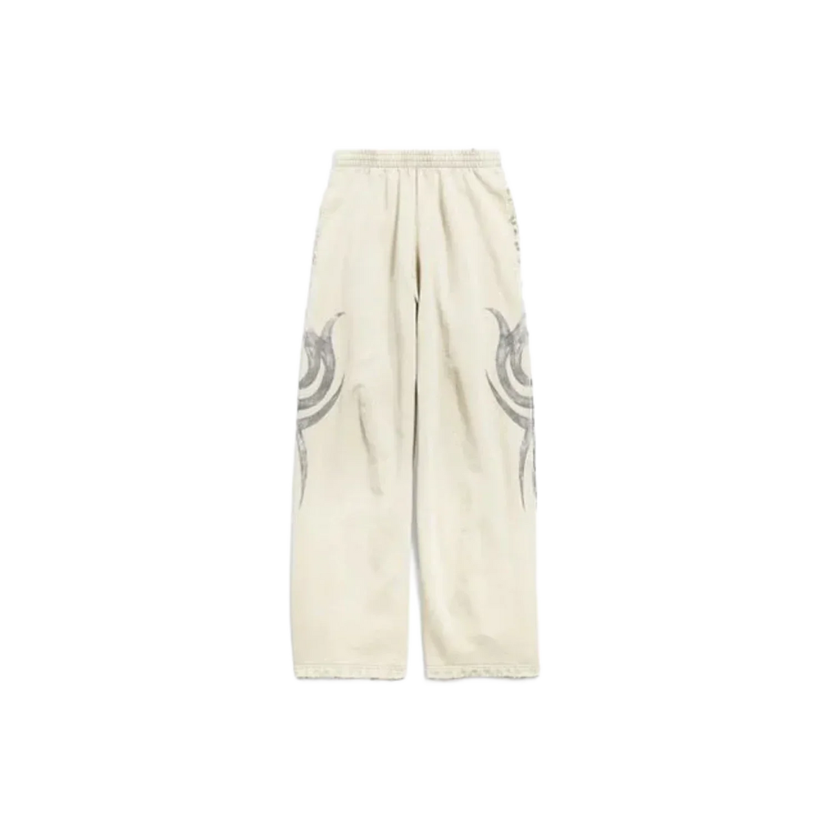 Balenciaga Natural Y2K Baggy Sweatpants