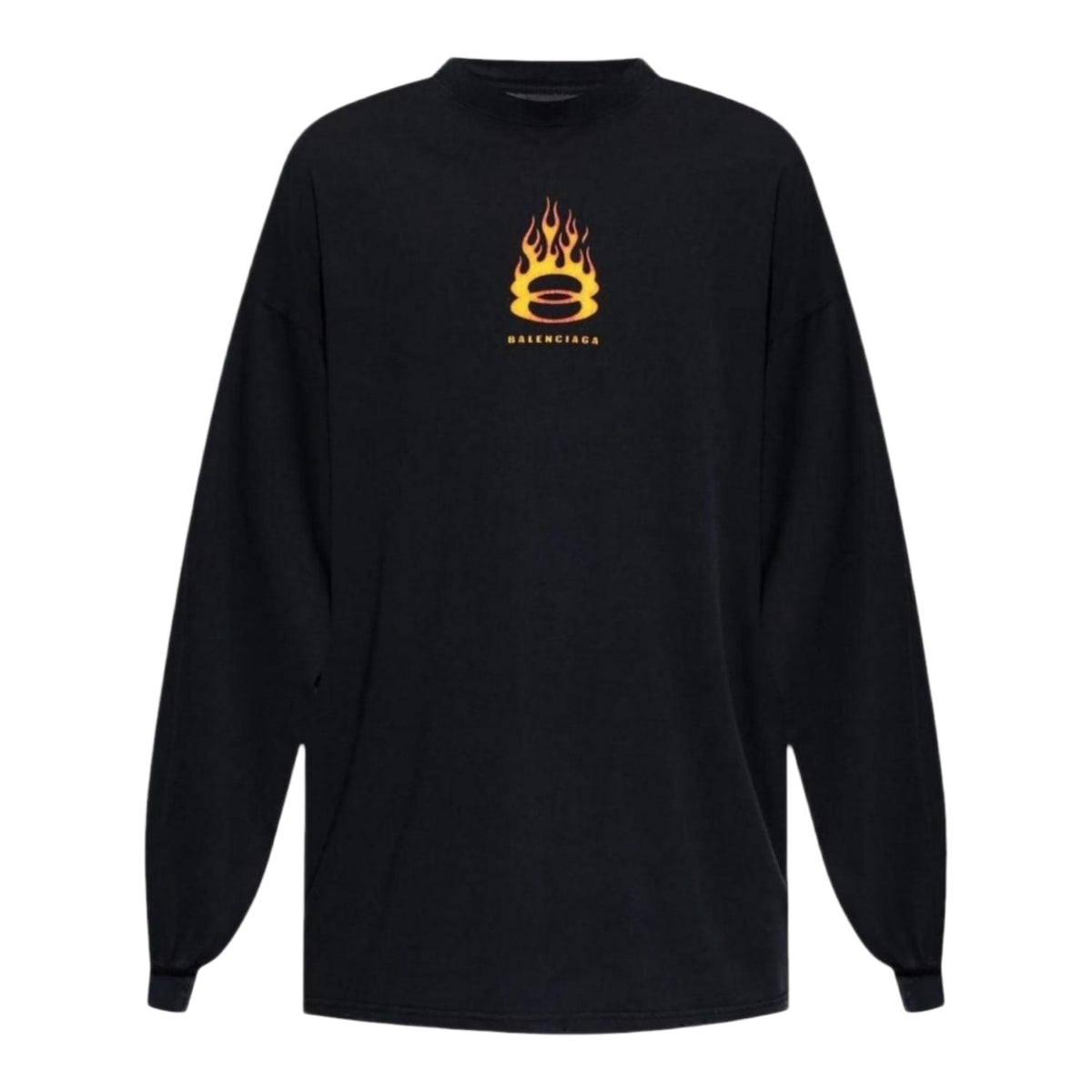 Balenciaga Burning Unity L/S Black