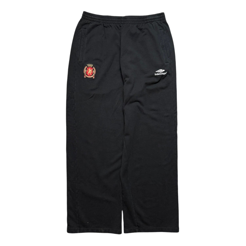 Balenciaga Soccer Baggy Sweatpants Black