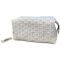 Goyard Boeing 25 Toiletry Bag White