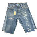 Better With Age Clementine Double-Wide Long Denim Short