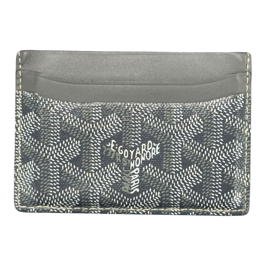 Goyard Saint-Sulpice Card Wallet Gray
