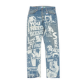 Better With Age Therapy Denim Jeans Light Indigo